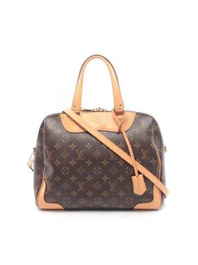 Louis Vuitton Handbag Retiro PM Canvas Leather